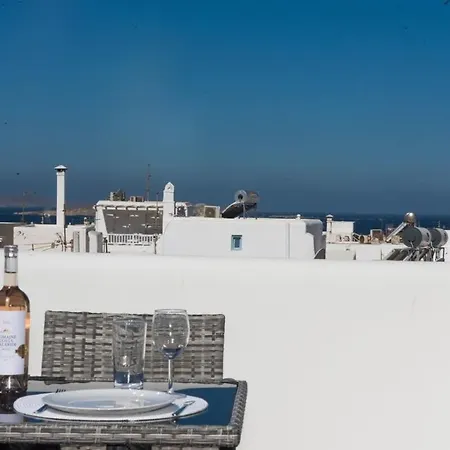 Amazing Maisonette With Roof Garden & Bbq Mykonos Town Exterior photo